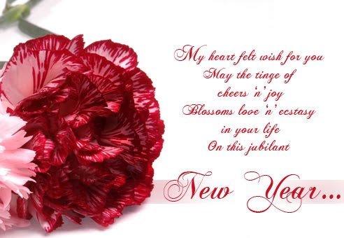 beautiful new year card image 2017