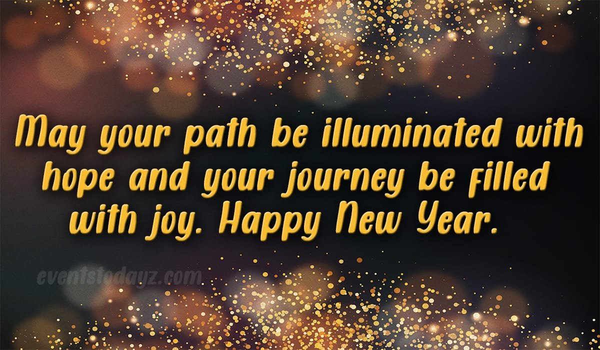 Beautiful Happy New Year Messages 2025 & Images