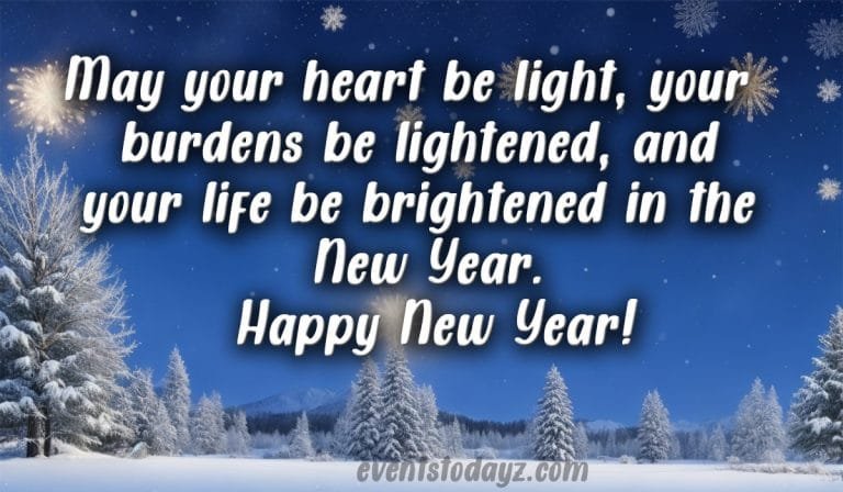 Beautiful Happy New Year Messages 2025 & Images