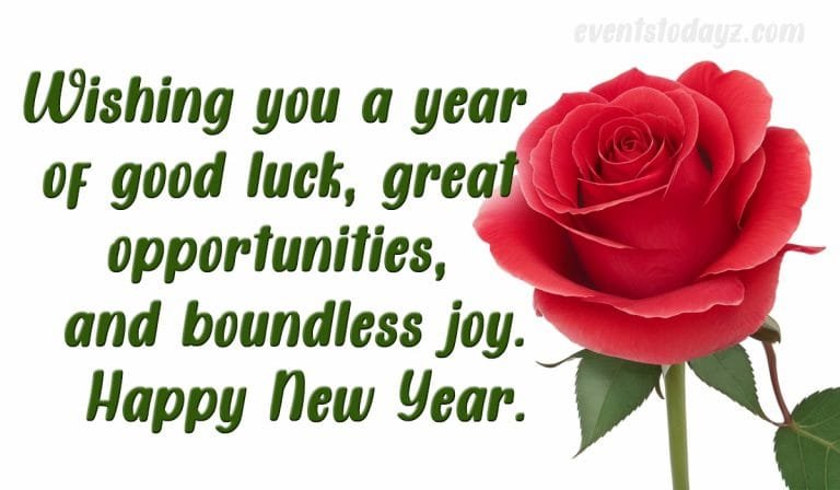 Beautiful Happy New Year Messages 2025 & Images