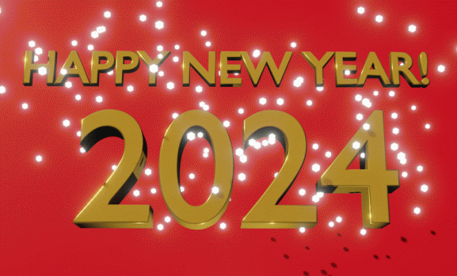 Beautiful Happy New Year Gifs 2024 For You