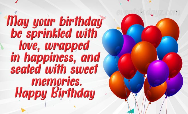 Beautiful & Latest Happy Birthday Wishes & Quotes Images