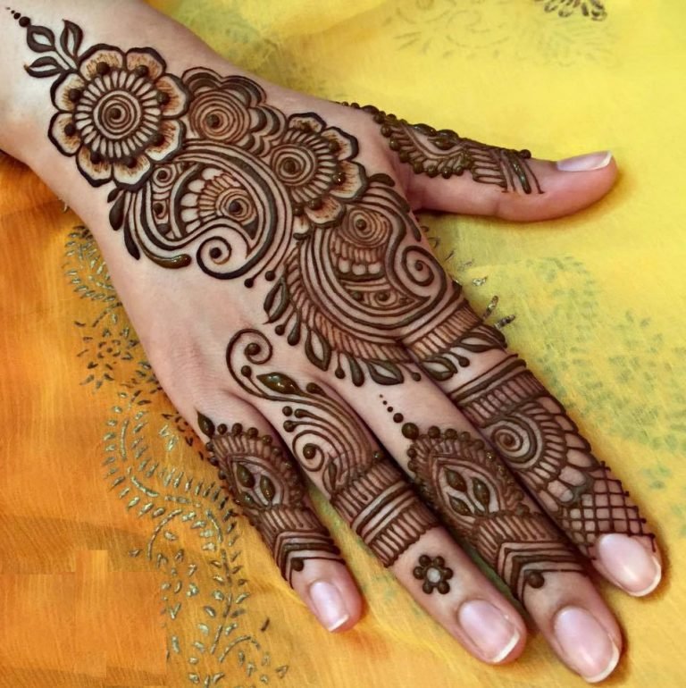 Beautiful & Latest Mehndi Design 2017 Images & Pictures