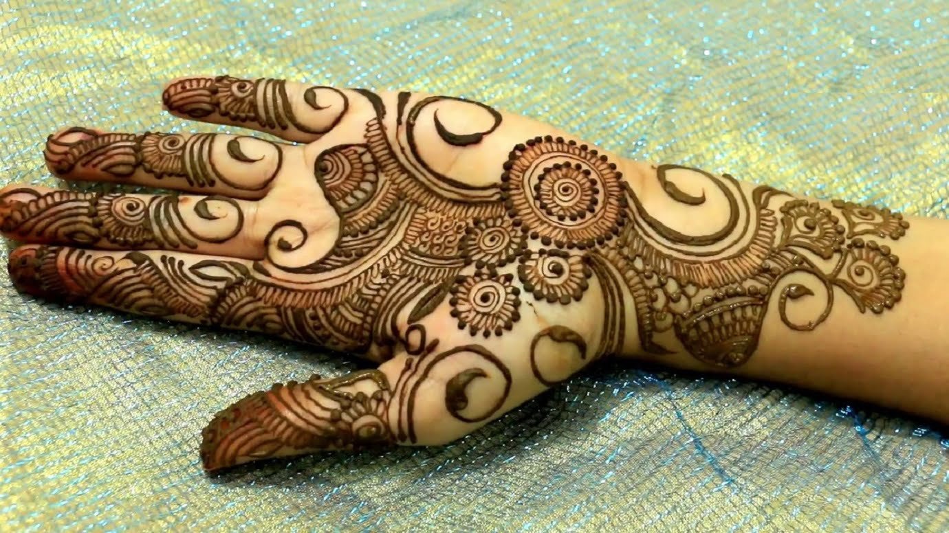 Very very easy mehndi designs for hands