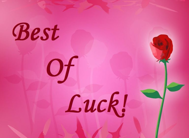Cute & Sweet Good Luck Wishes 2017 HD Images free download