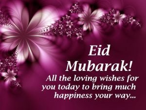 Eid Greetings, Wishes, Messages & Cards Images