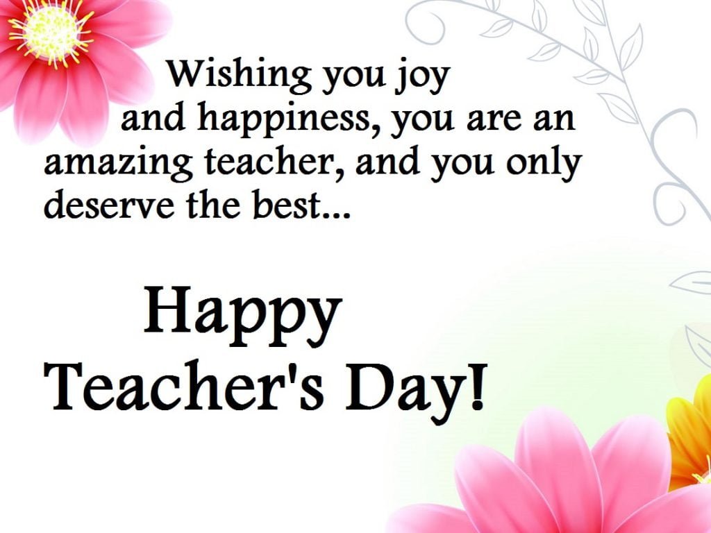 Teachers Day Wishes, Messages & Greeting Cards Images