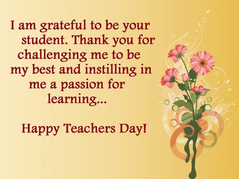 Teachers Day Wishes, Messages & Greeting Cards Images