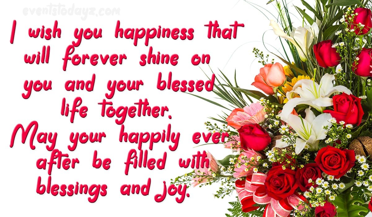 Happy Married Life Wishes & Messages With Images