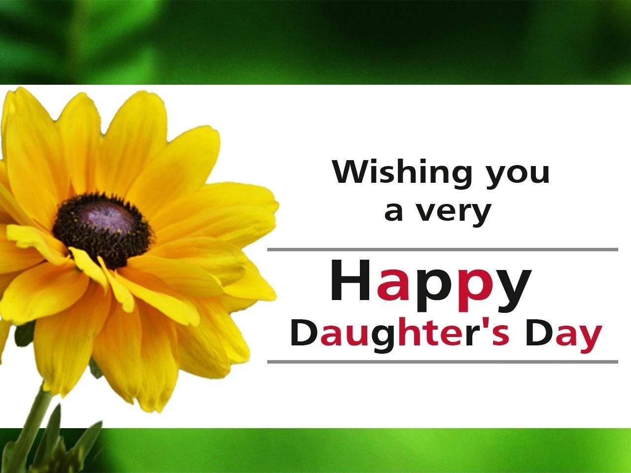happy daughters day image 2017