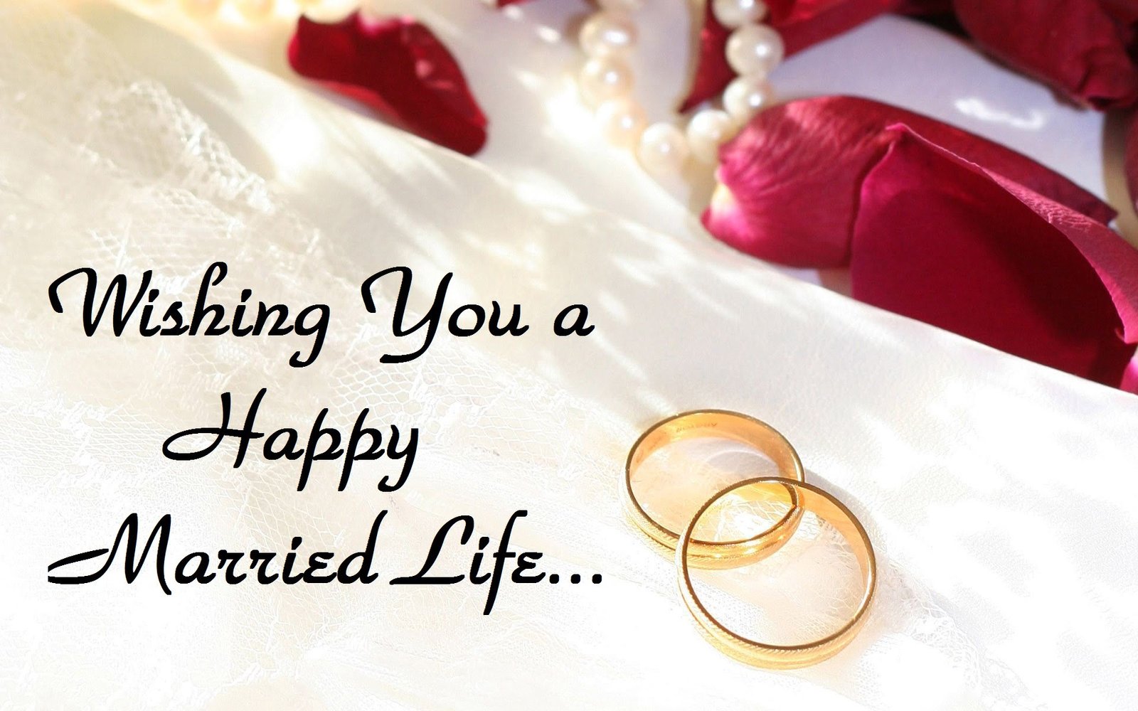 Happy Married Life Wishes Messages Images Wedding Wishes