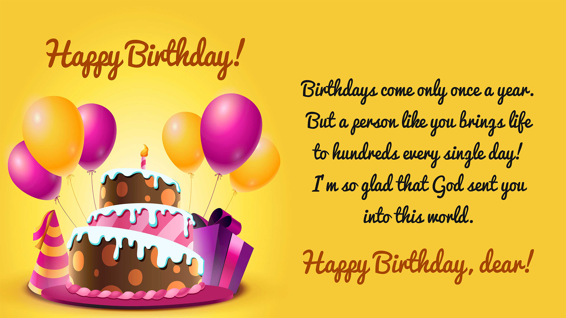Birthday Wish Tini
