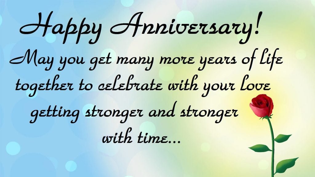 Happy Wedding Anniversary Wishes For a Couple