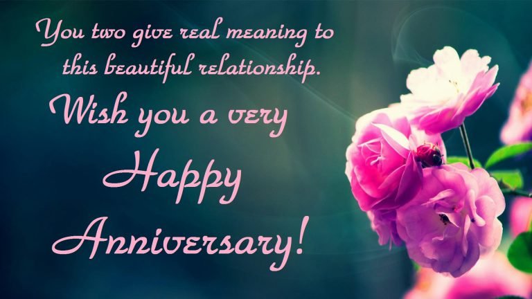 Happy Wedding Anniversary Wishes For a Couple