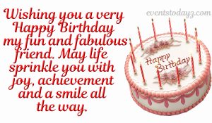 Happy Birthday Wishes For Friend | Birthday Quotes for Friend