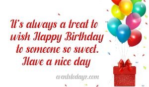 Short Birthday Wishes & Greetings Images Free Download