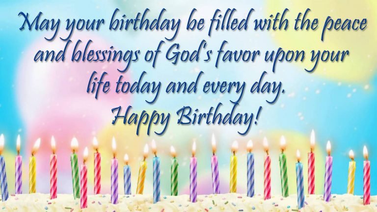 Beautiful Birthday Blessings & Wishes With Images