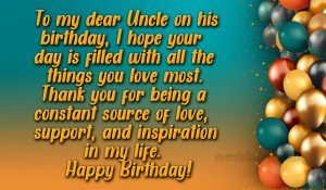 Birthday Wishes for Uncle | Happy Birthday Uncle Images