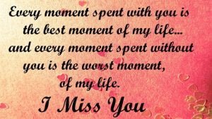 Bundle of I Miss You Quotes With Images for Her & Him