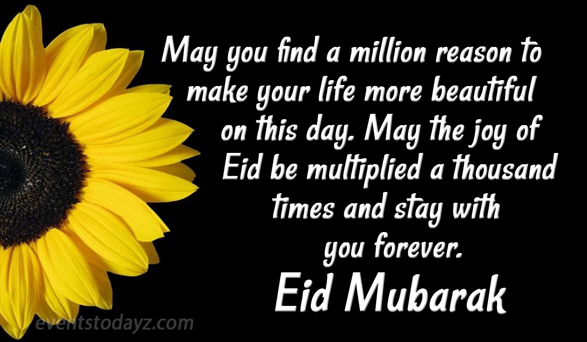 Happy Eid Mubarak, Wishes, Greeting, Messages Images