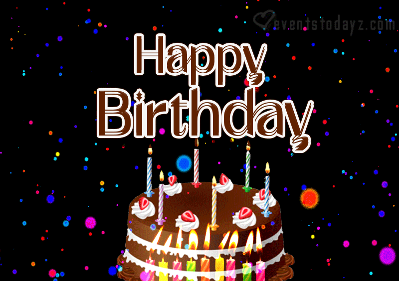 Happy Birthday Gif Moving Images New 