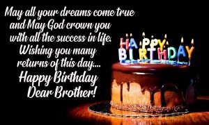 Birthday Wishes For Brother | Happy Birthday Brother Images