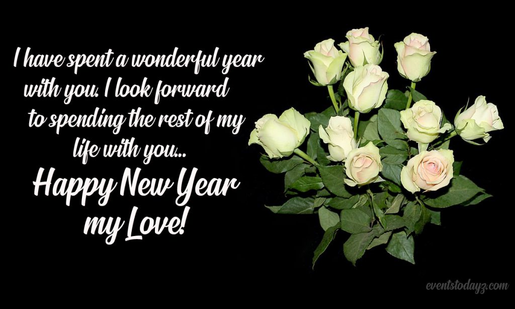 Happy New Year 2022 My Love | New Year Wishes &amp; Messages For Lover