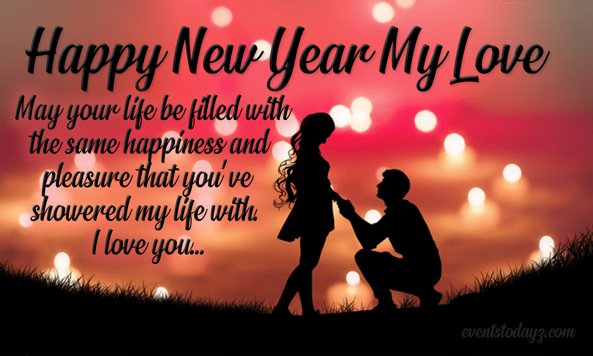 Happy New Year 2023 My Love | New Year Wishes For Lover