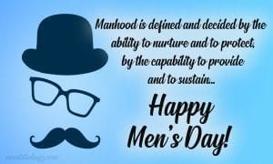 Happy Mens Day Wishes, Quotes & Messages With Images