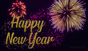 Happy New Year GIF For Whatsapp & Facebook | New Year Animations