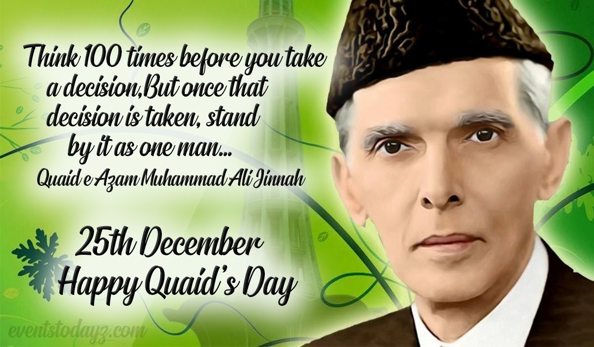 Quaid E Azam Day Quotes And Whatsapp Status Images 25th December