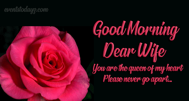 Good Morning Wife Gif Images Greetings Morning Wishes
