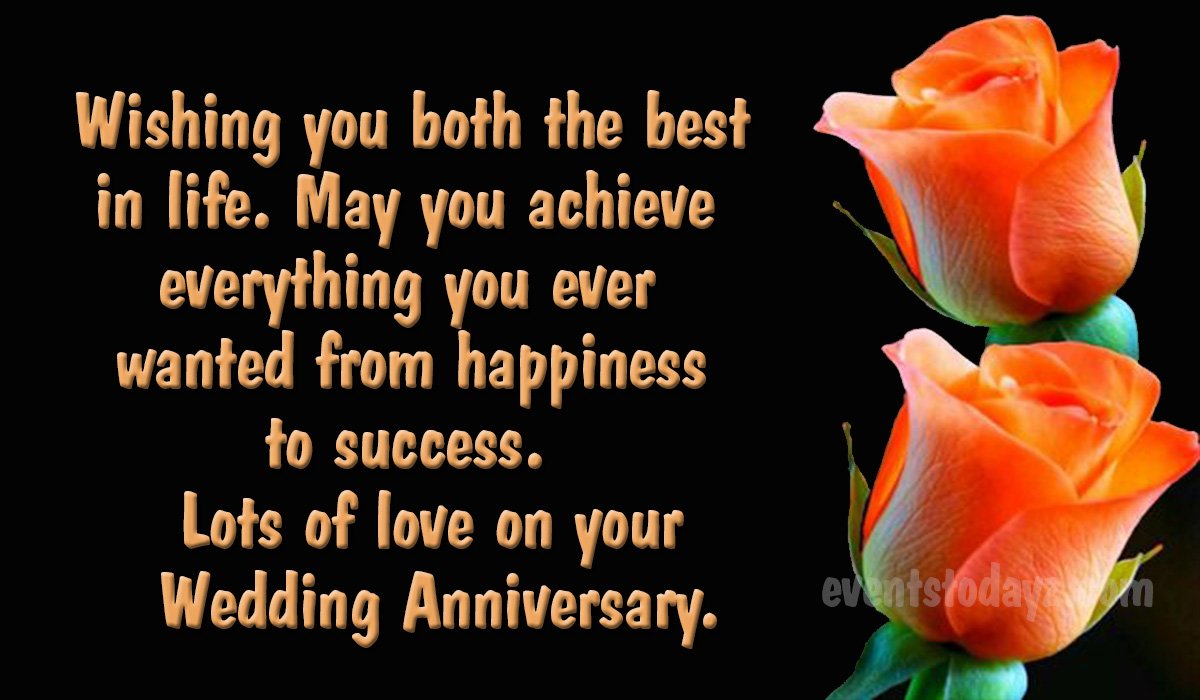 Happy Anniversary Wishes, Greetings, Messages & Images 2024