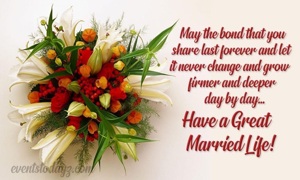 Happy Married Life Wishes Quotes With Images 2023