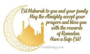 Happy Eid Mubarak Wishes, Greetings, Quotes & Messages