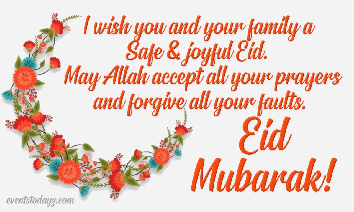 Happy Eid Mubarak Wishes, Greetings, Quotes & Messages
