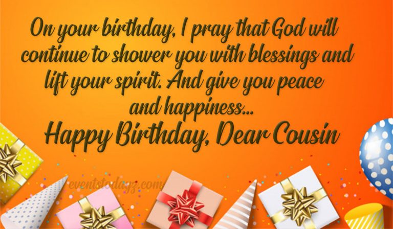 Happy Birthday Cousin | Birthday Wishes & Messages For Cousin