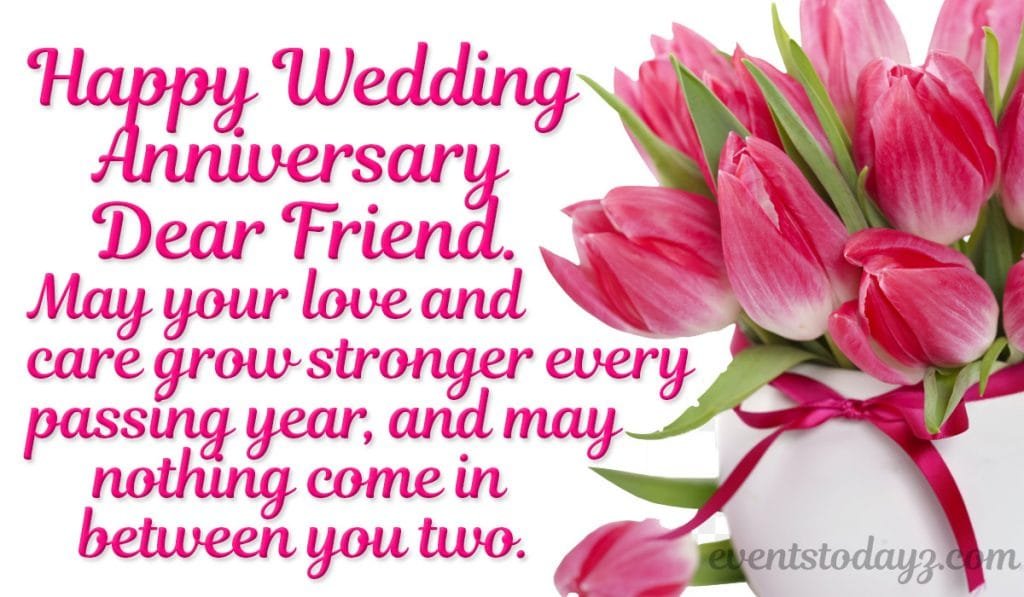 Anniversary Wishes For Friend Happy Anniversary Friend GIF