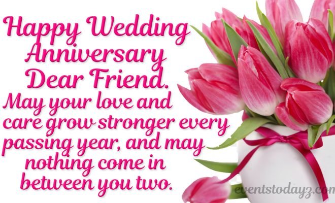 Anniversary Wishes For Friend | Happy Anniversary Friend GIF