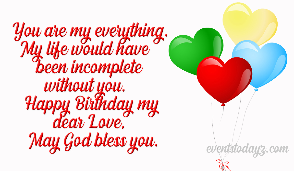 Happy Birthday Love Quotes & Messages With Images