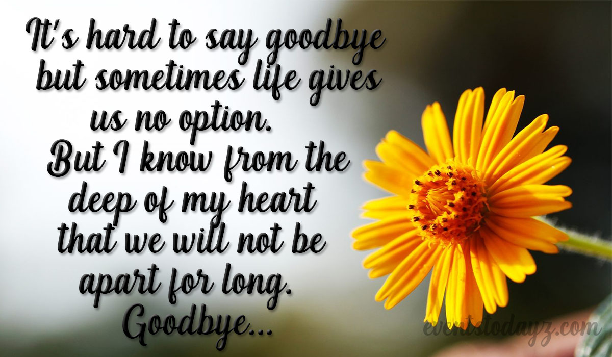 Heartfelt Goodbye Messages & Quotes | Farewell Messages