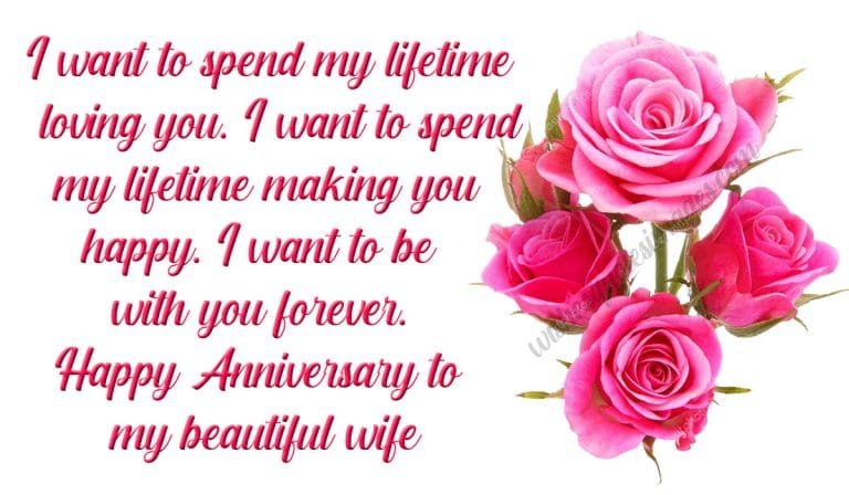 Happy Anniversary Wife 