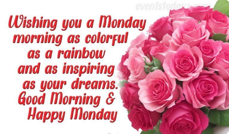 Good Morning Monday Wishes & Quotes | Happy Monday Morning