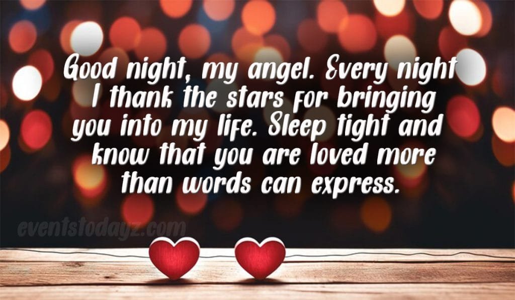 good night love image