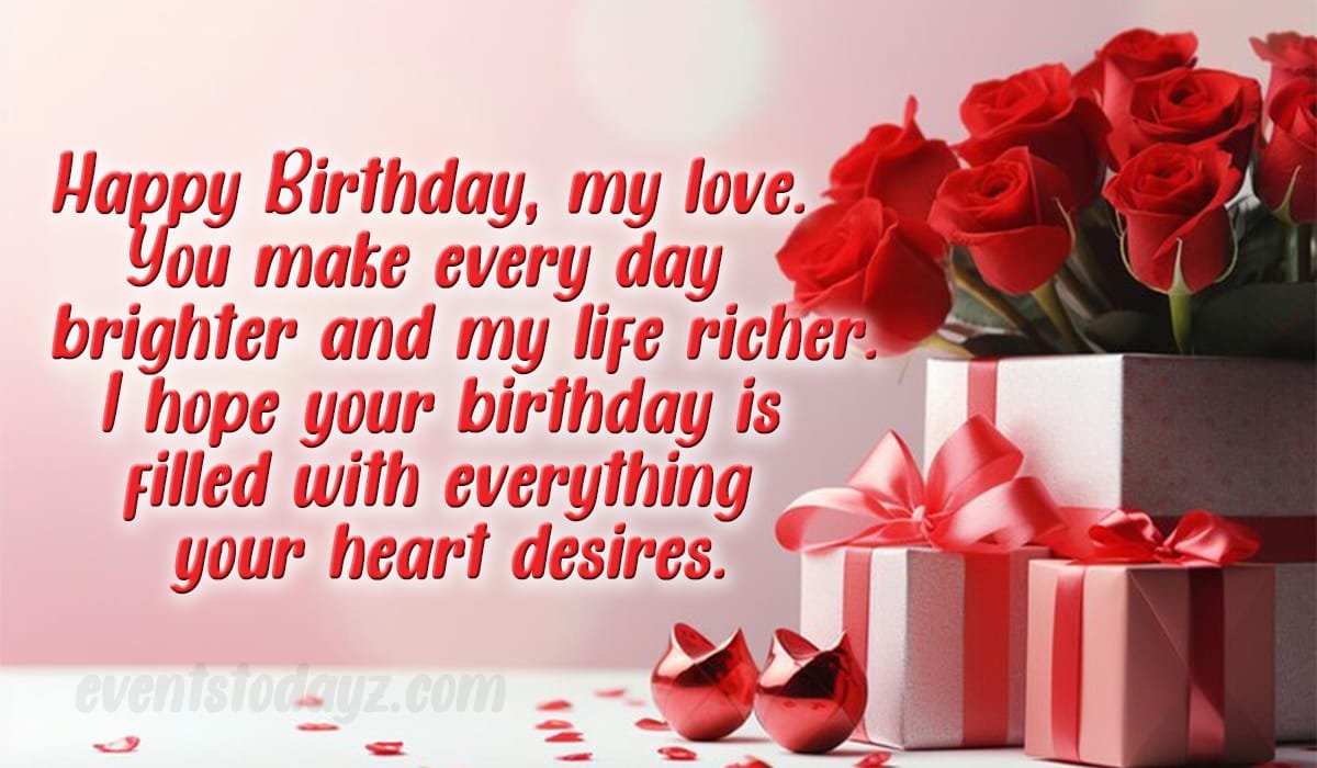 Heart Touching Birthday Messages For Girlfriend